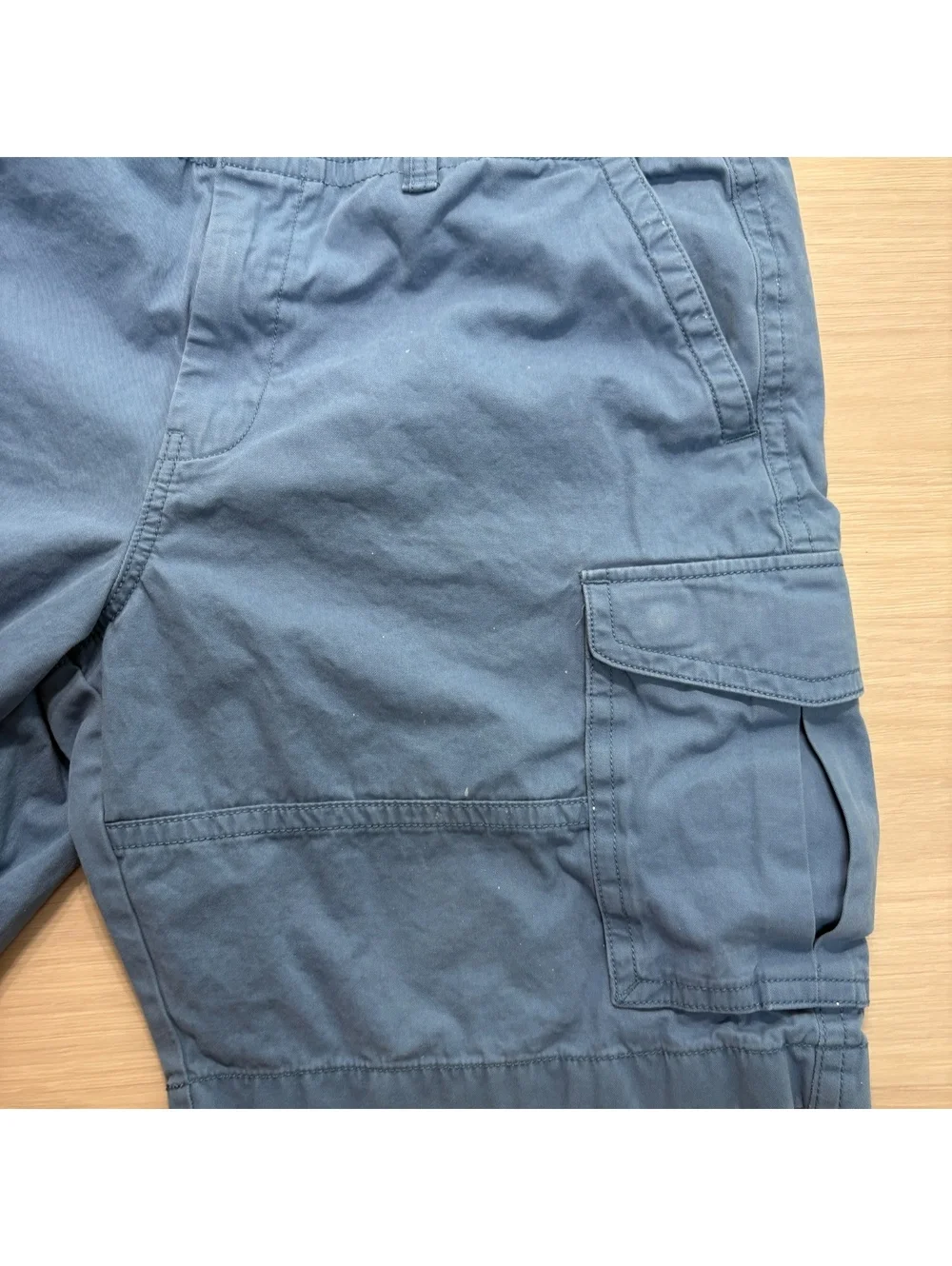 Vintage Y2K preppy Tommy Hilfiger blue cargo shorts